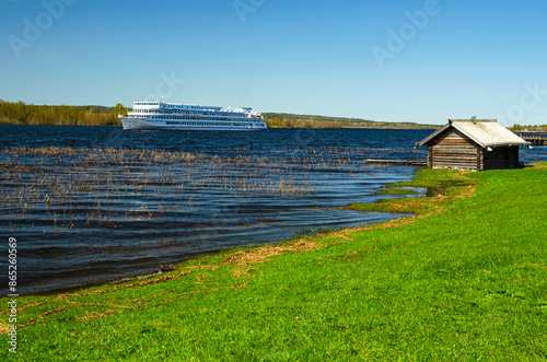 Obraz na płótnie Tourist ship