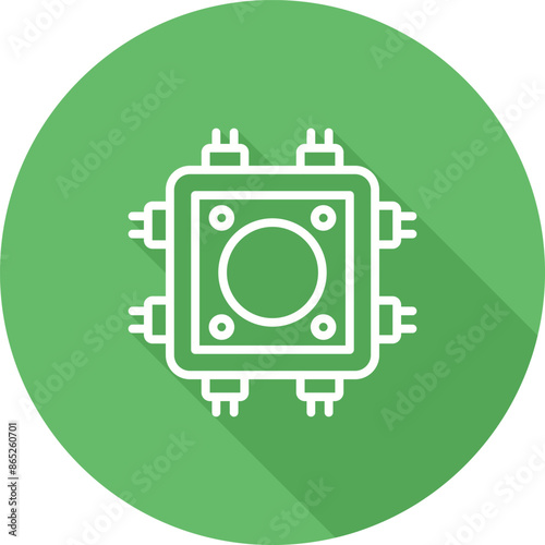 Cable Gland Vector Icon