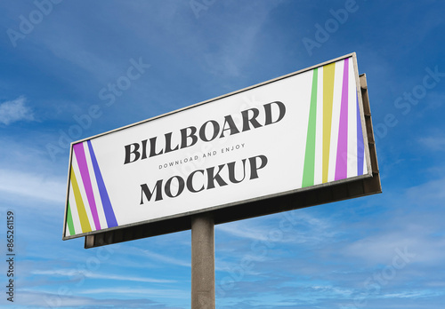 Perspective Billboard Mockup