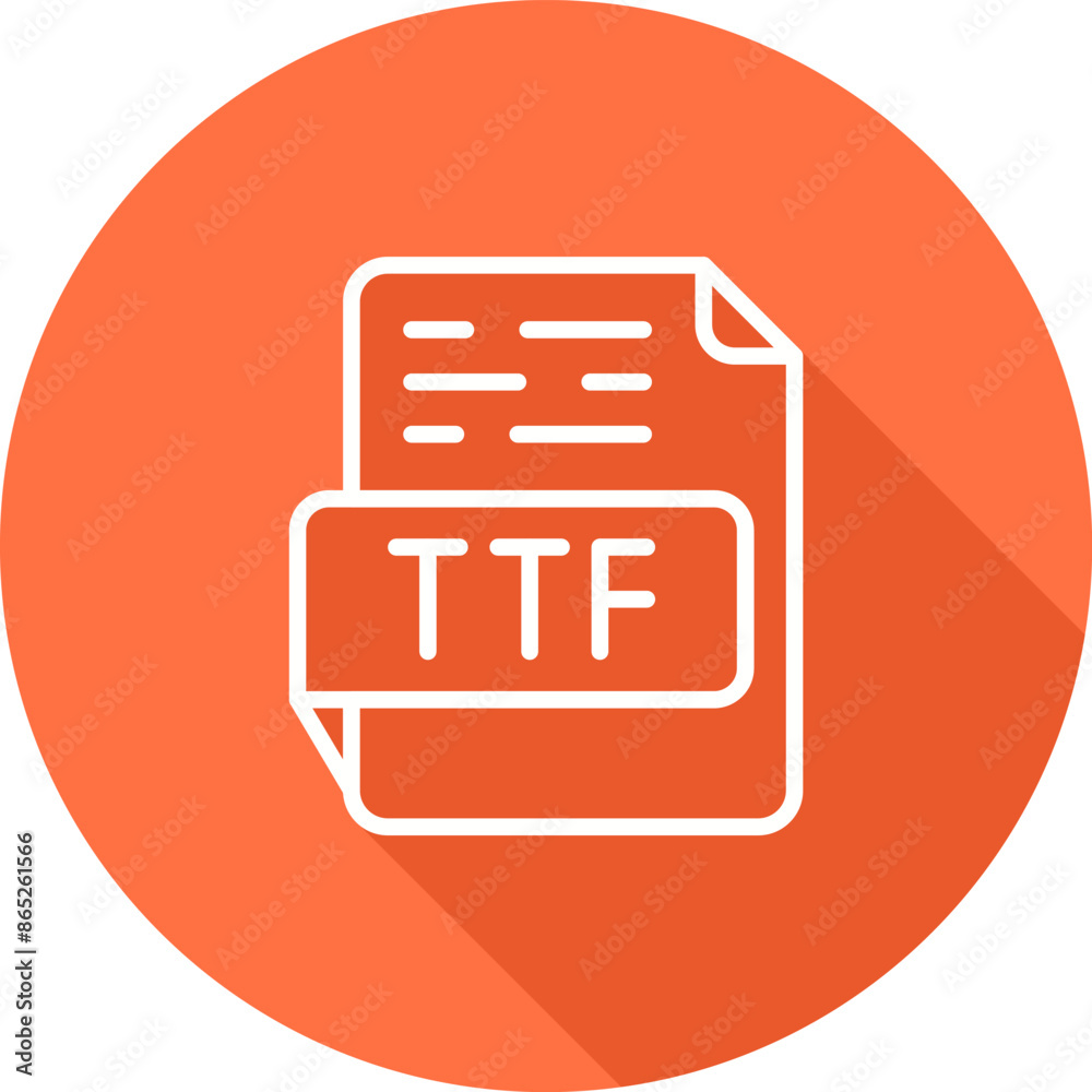 TTF Vector Icon TTF Vector Icon
