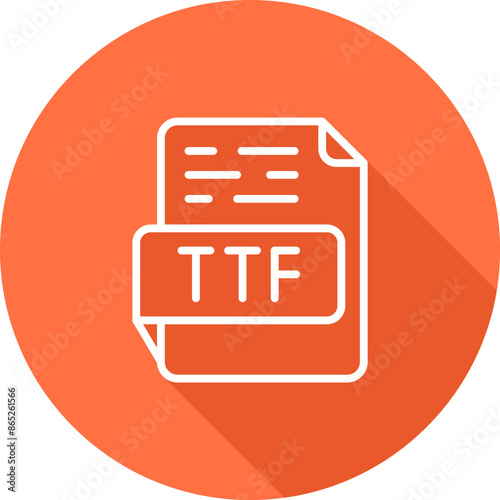 TTF Vector Icon photo