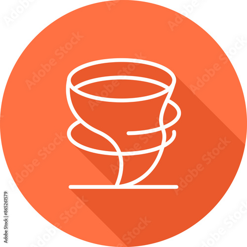 Tornado Vector Icon