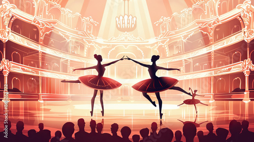 Ballet at the Bolshoi: Elegant Performances and Classic Productions in Russia's Prestigious Theater.