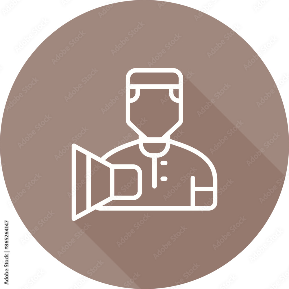 Advertiser Vector Icon Advertiser Vector Icon