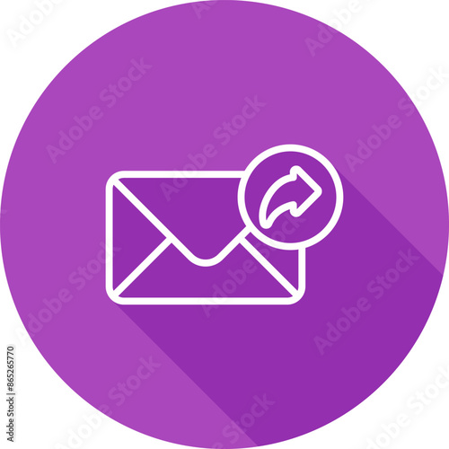 Email Forwarding Vector Icon