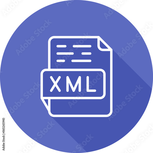 XML Vector Icon