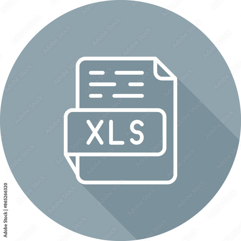 XLS Vector Icon XLS Vector Icon