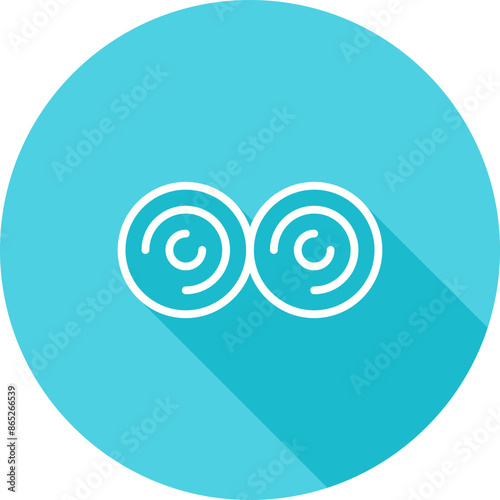 Hay Bale Vector Icon