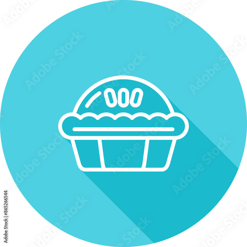 Pie Vector Icon