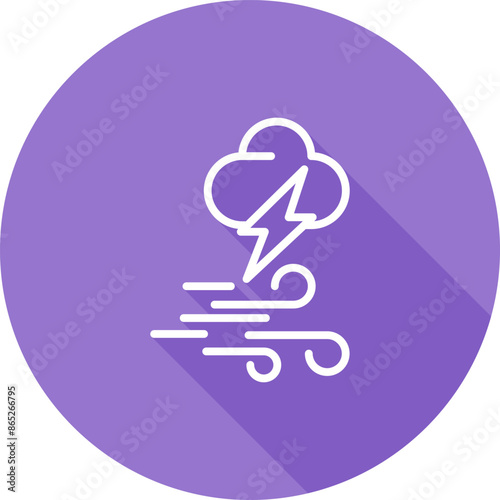 Storm Vector Icon