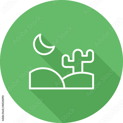 Desert Vector Icon