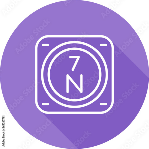 Nitrogen Vector Icon