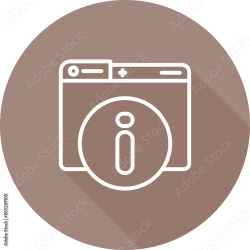 Information Symbol Vector Icon
