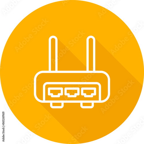 Router Vector Icon