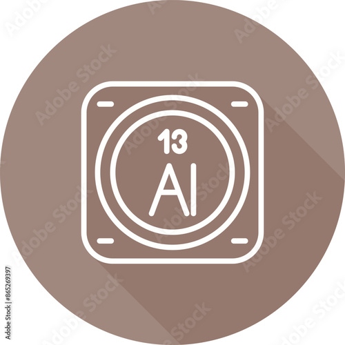 Aluminum Vector Icon