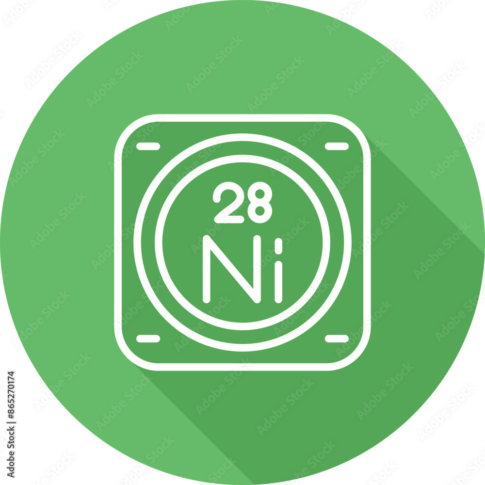 Nickel Vector Icon Nickel Vector Icon