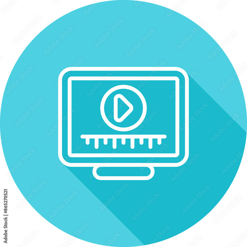 Timeline Vector Icon Timeline Vector Icon