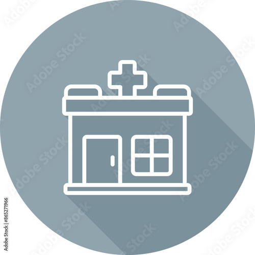 Hospital Vector Icon