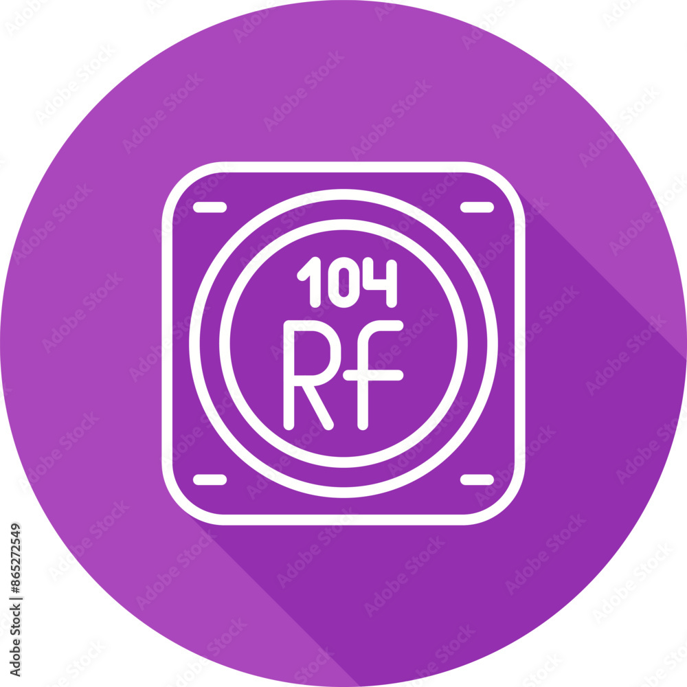 Rutherfordio Vector Icon Rutherfordio Vector Icon