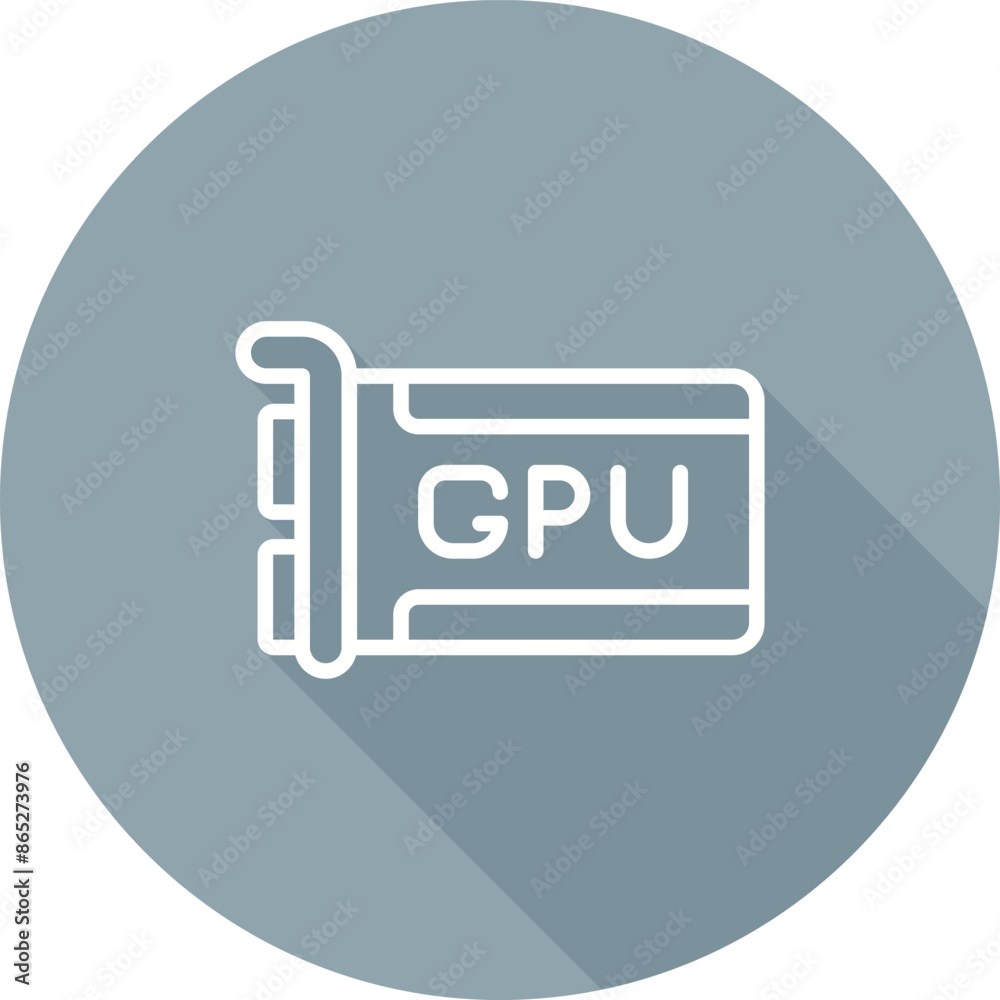 Gpu Vector Icon Gpu Vector Icon