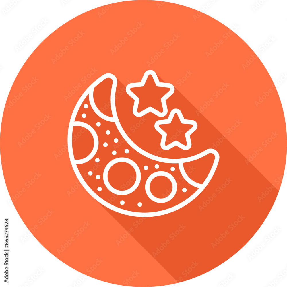 Moon Vector Icon Moon Vector Icon