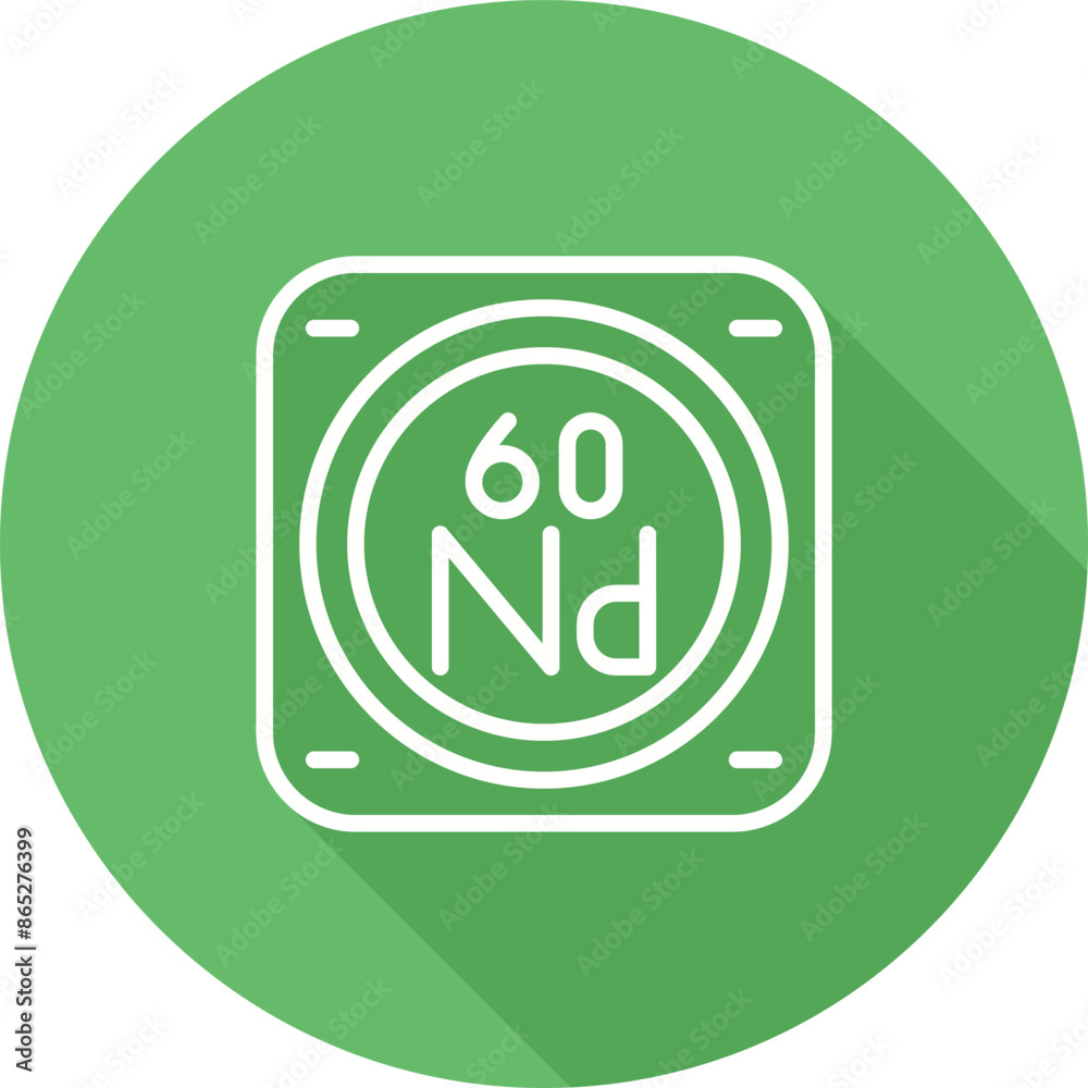 Chemical Element Vector Icon Chemical Element Vector Icon