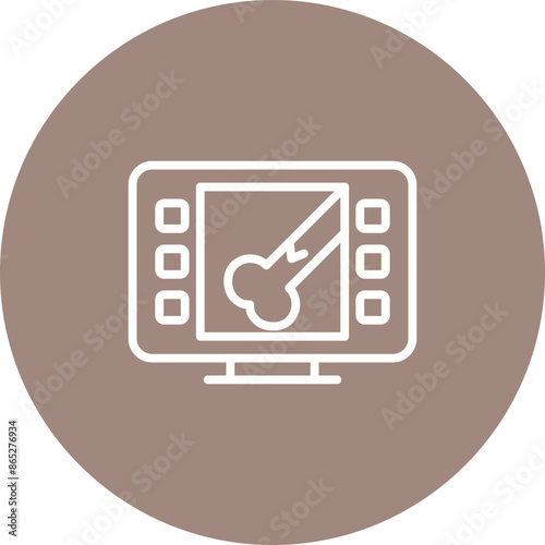 X ray Vector Icon