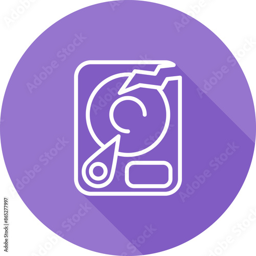 Hard Drive Vector Icon