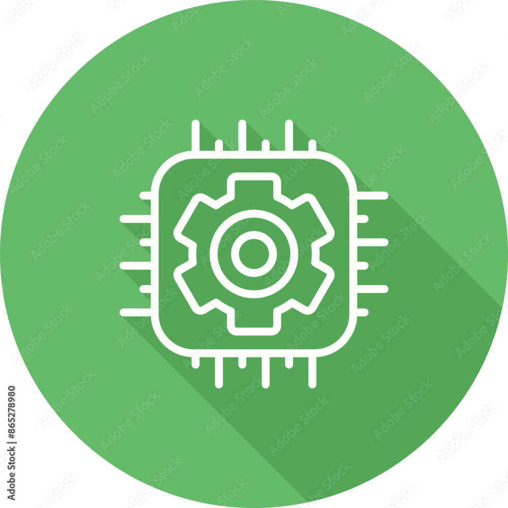 Cpu Vector Icon Cpu Vector Icon