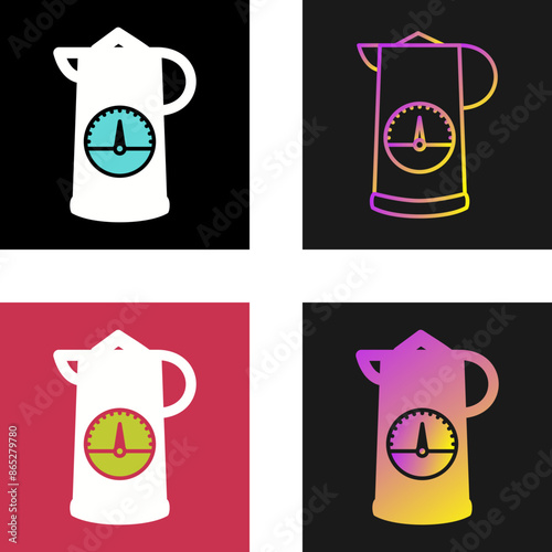 Water Boiler Vector Icon
