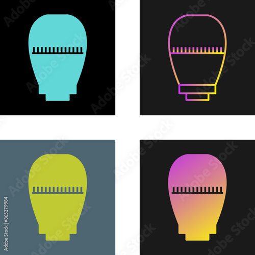 Thermostatic Head Vector Icon