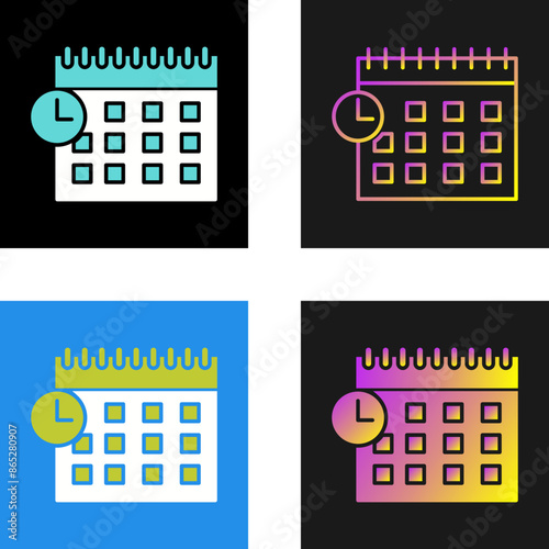 Scheduled Vector Icon