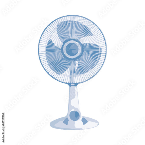 fan illustration