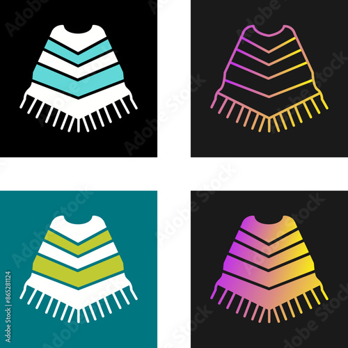 Pooncho Vector Icon
