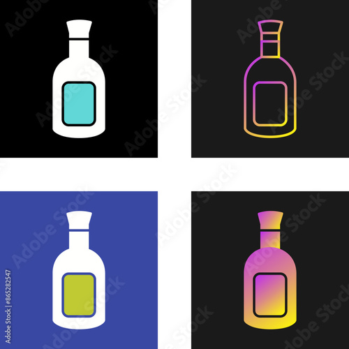 Drink Bottle Vector Icon
