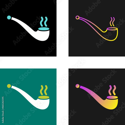 Smoking Pipe Vector Icon