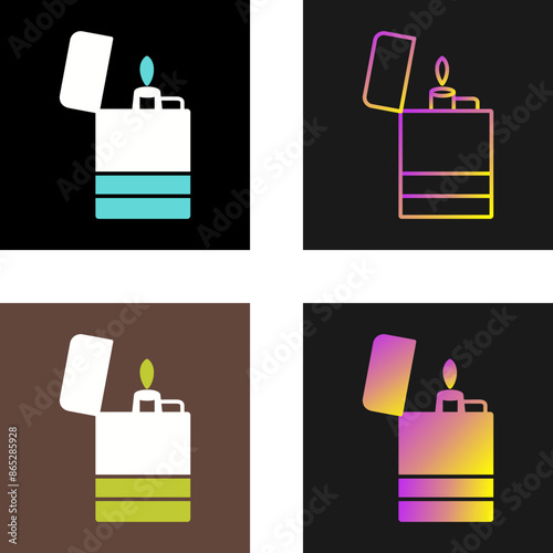 Lighter Vector Icon