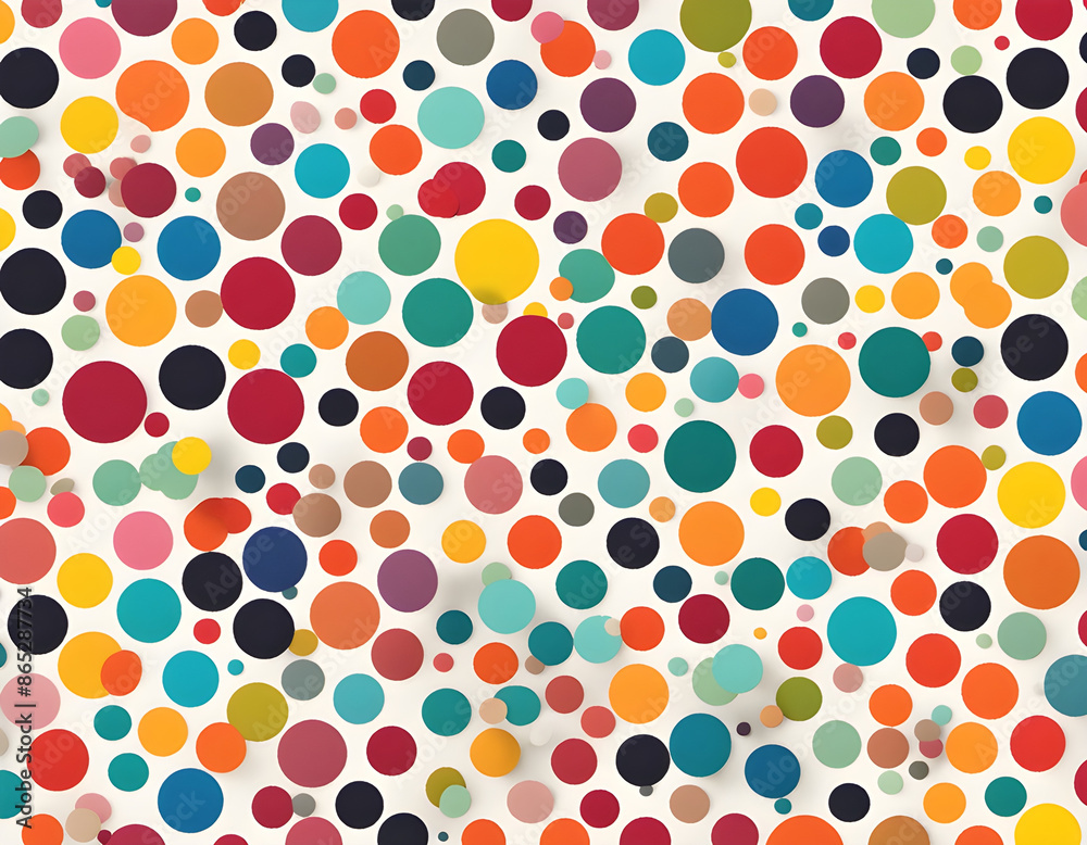 Watercolor Polka Dots Watercolor Polka Dots