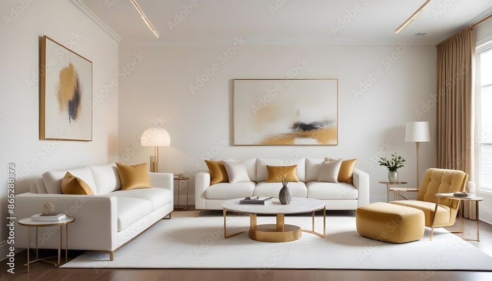 Photo interior modern design room 3d illustration Photo interior modern design room 3d illustration