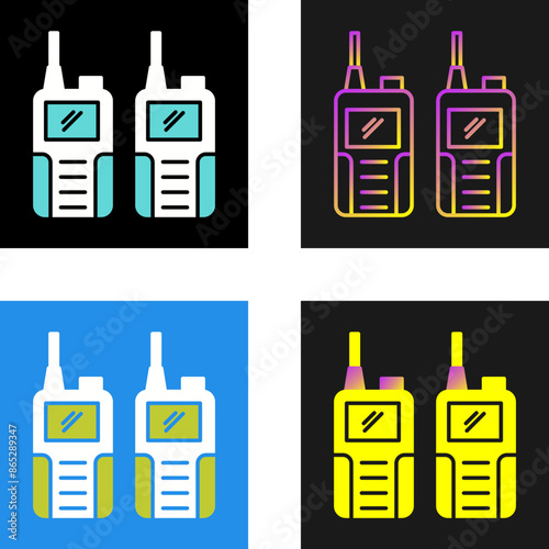 Walkie Talkie Vector Icon