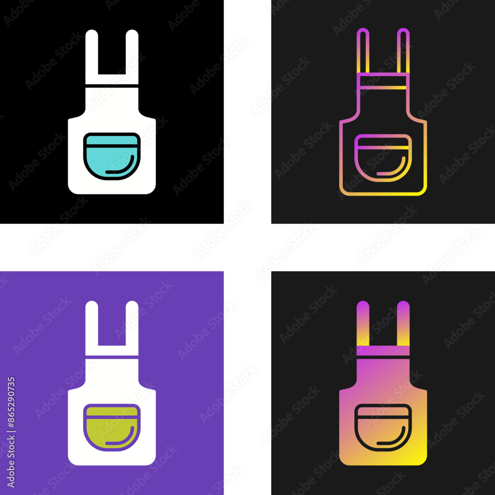 Apron Vector Icon Apron Vector Icon