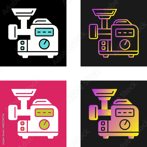 Meat Grinder Vector Icon