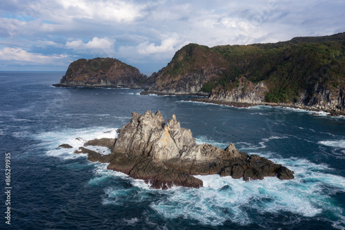 the beautiful beach of Lombok Island, Indonesia.