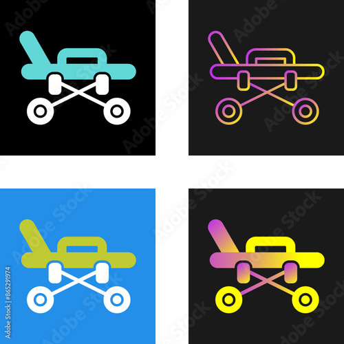 Stretcher Vector Icon