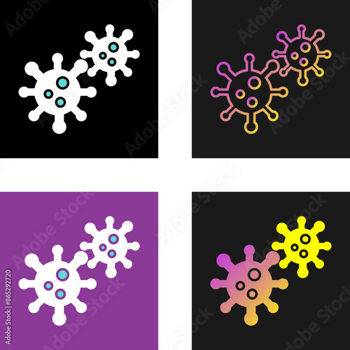 Covid virus Vector Icon