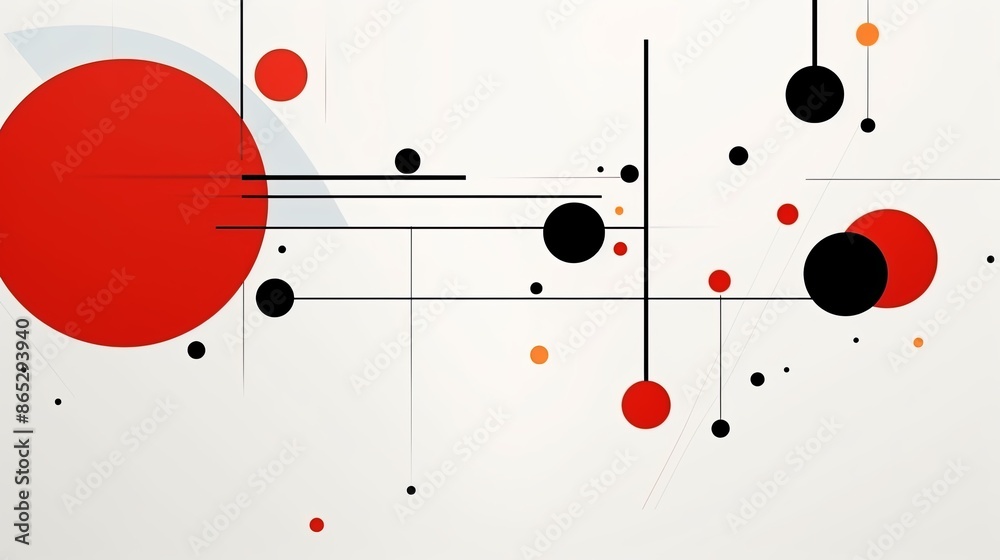 flat abstract minimalist background wallpaper