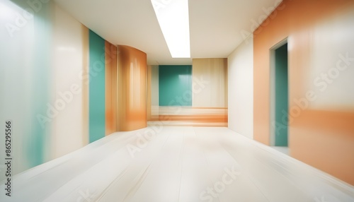 Photo interior modern design room 3d illustration