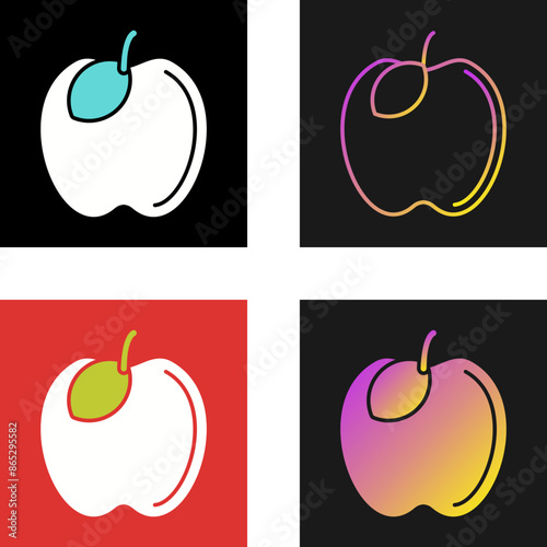 Apple Vector Icon