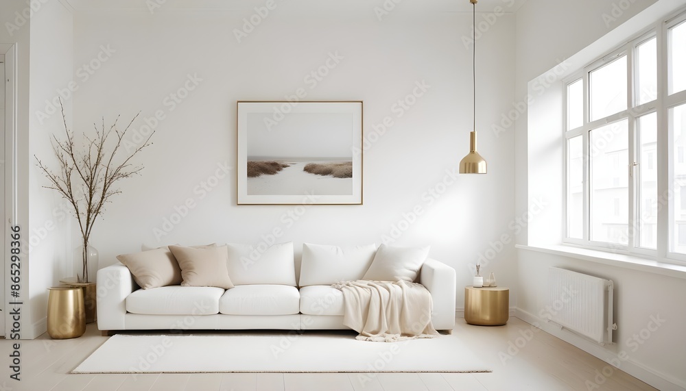Photo interior modern design room 3d illustration Photo interior modern design room 3d illustration