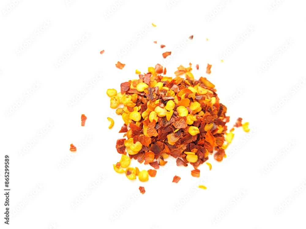 Dried pieces of spicy chili for awesome taste.